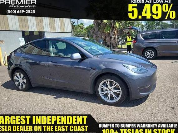 TESLA MODEL Y 2022 7SAYGDEE2NF437875 image